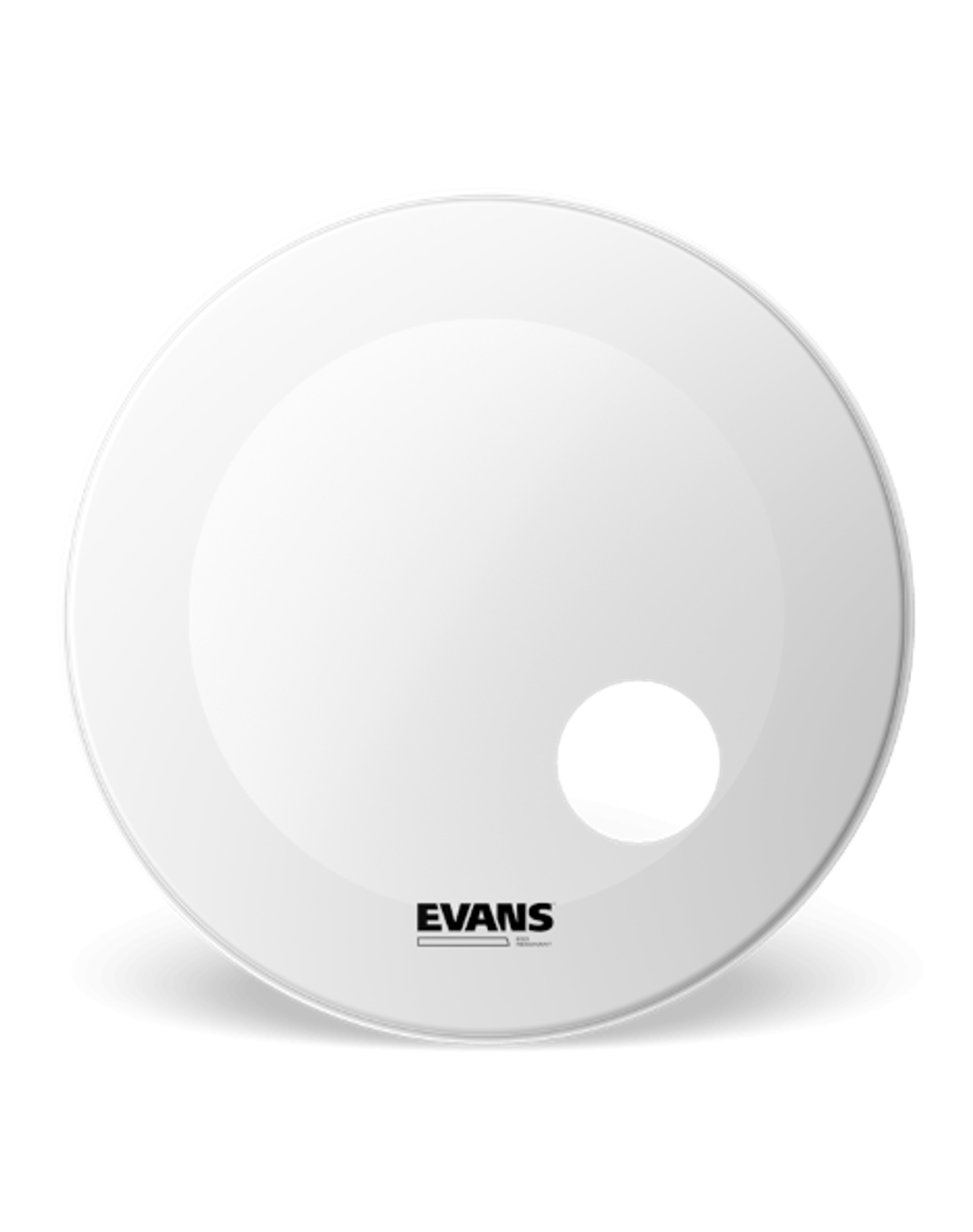 EVANS EQ3 Resonant Coated White 24" Bassdrum Head BD24RGCW
