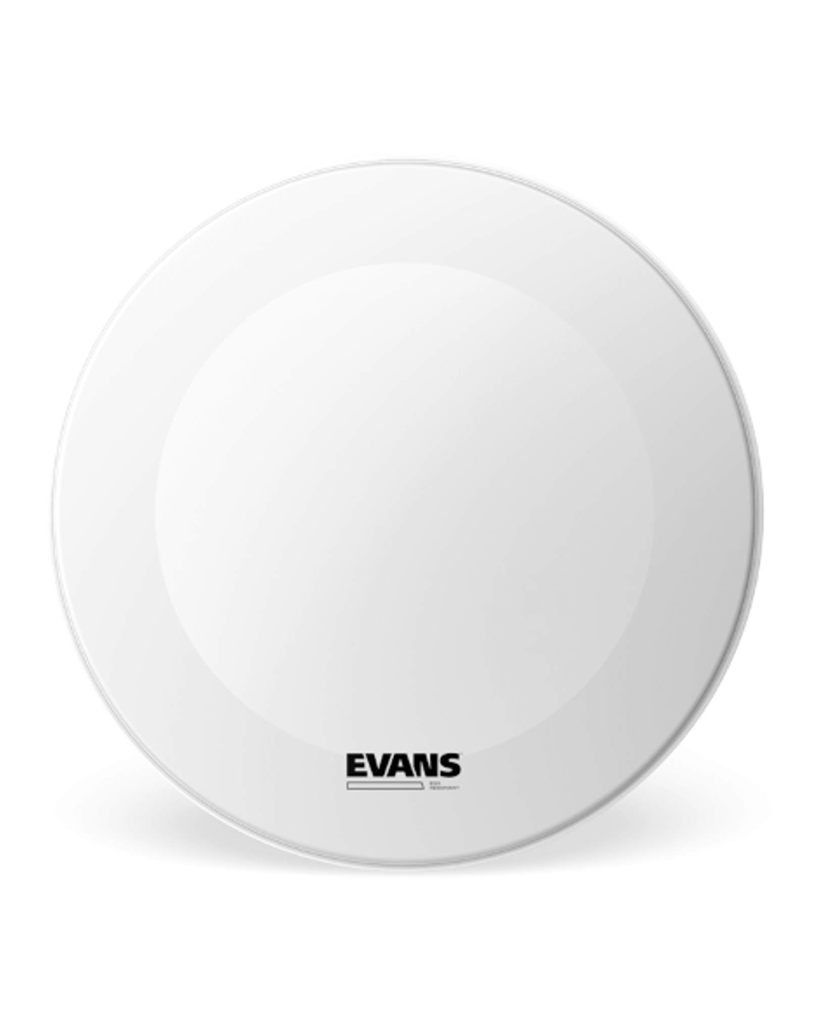 EVANS EQ3 Resonant Coated White 24" Bassdrum Head BD24RGCW-NP