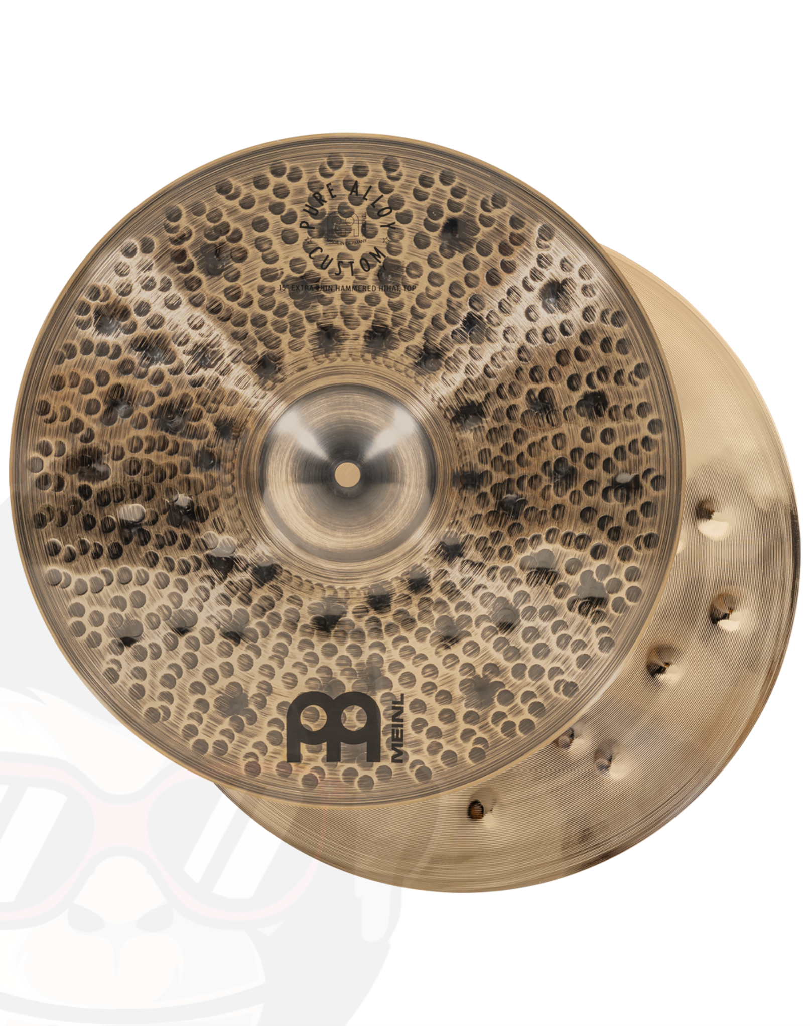 Meinl Pure Alloy Custom Extra Thin Hammered HiHat 15" PAC15ETHH