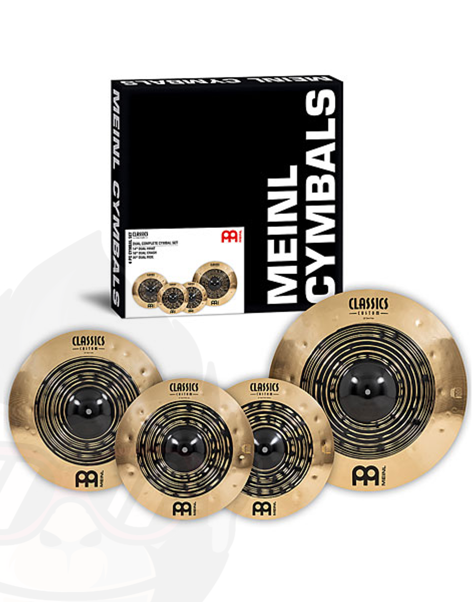 Meinl Classics Custom Dual Complete Cymbal Set 14", 16", 20" CCDU141620