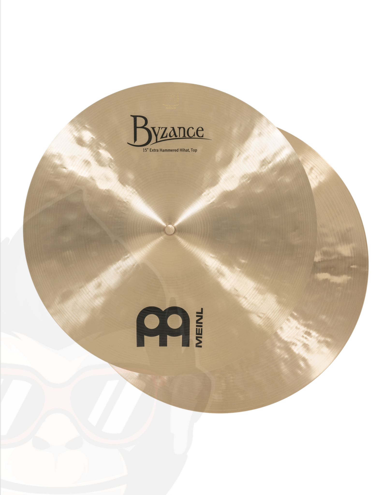 Meinl Byzance Traditional Extra Hammered HiHat 15" B15EHH