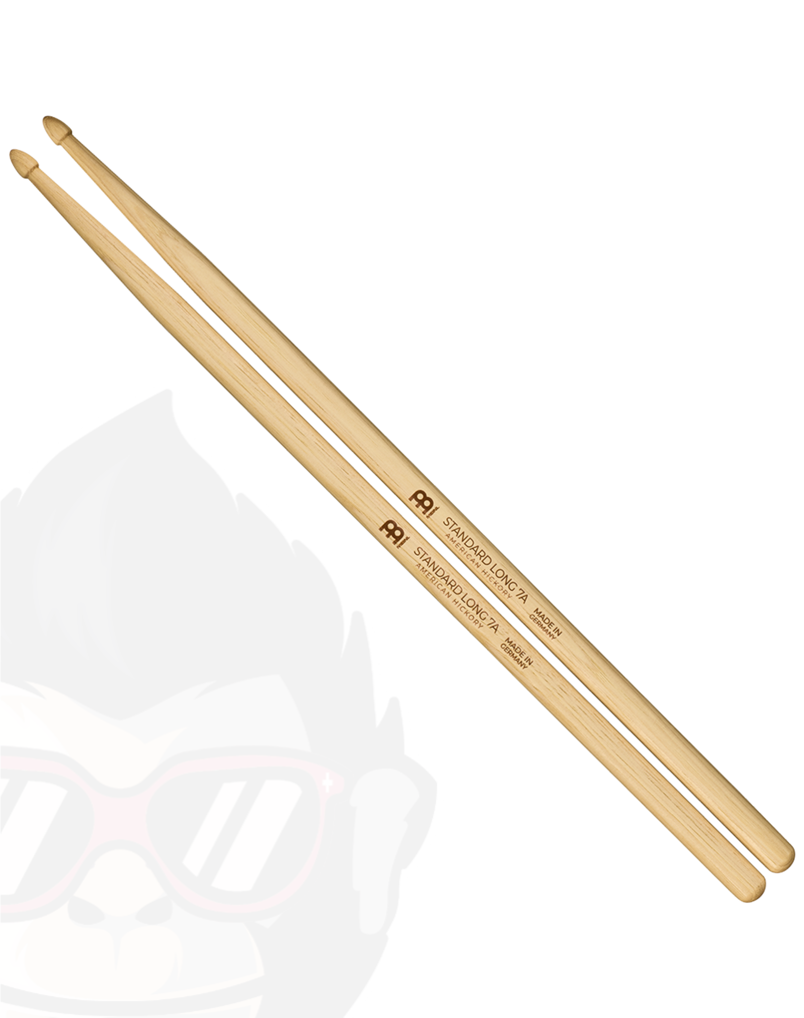 MEINL Drum Sticks - Standard Long Hickory - 7A SB121
