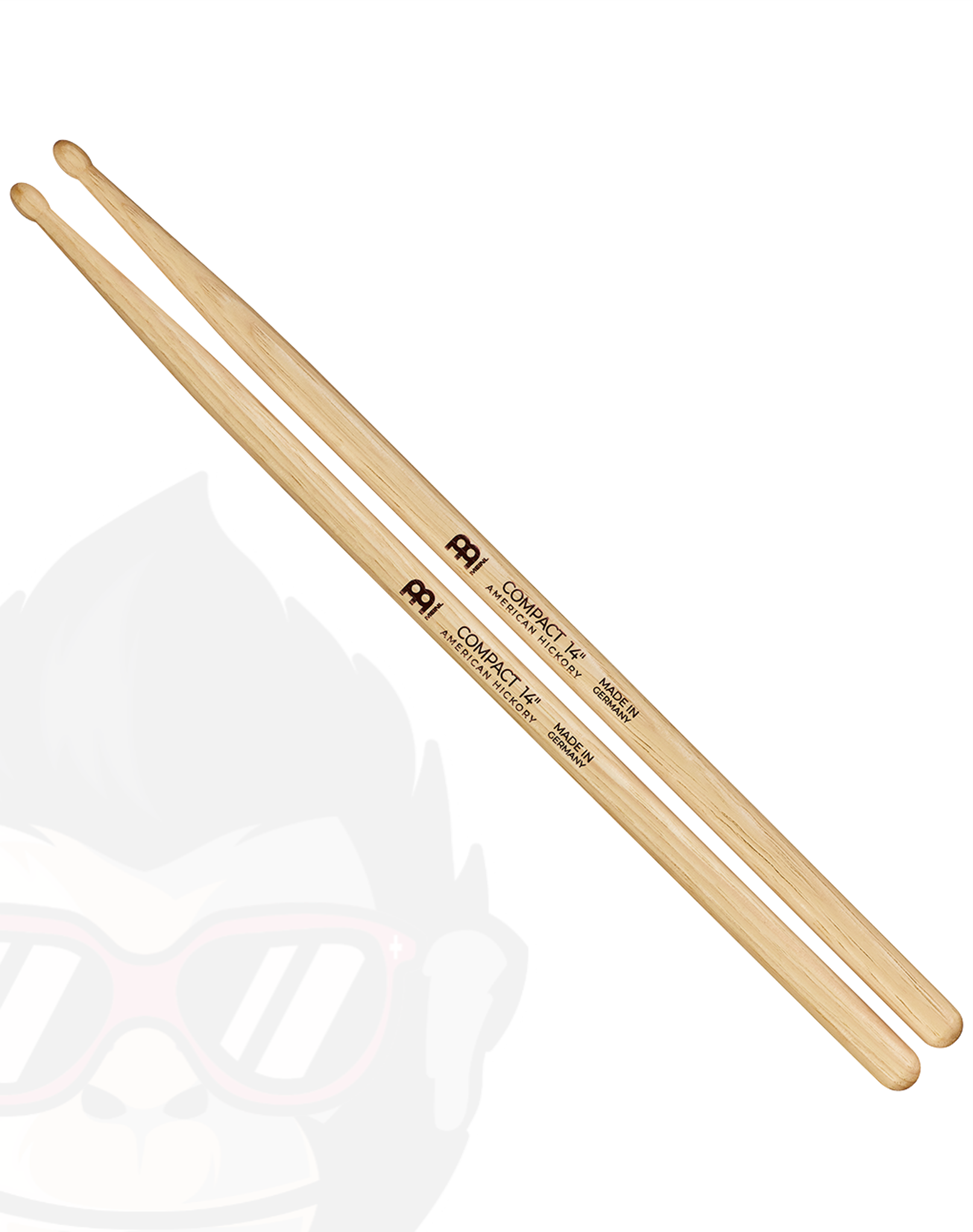 MEINL Compact Drum Sticks - American Hickory - 14" SB140