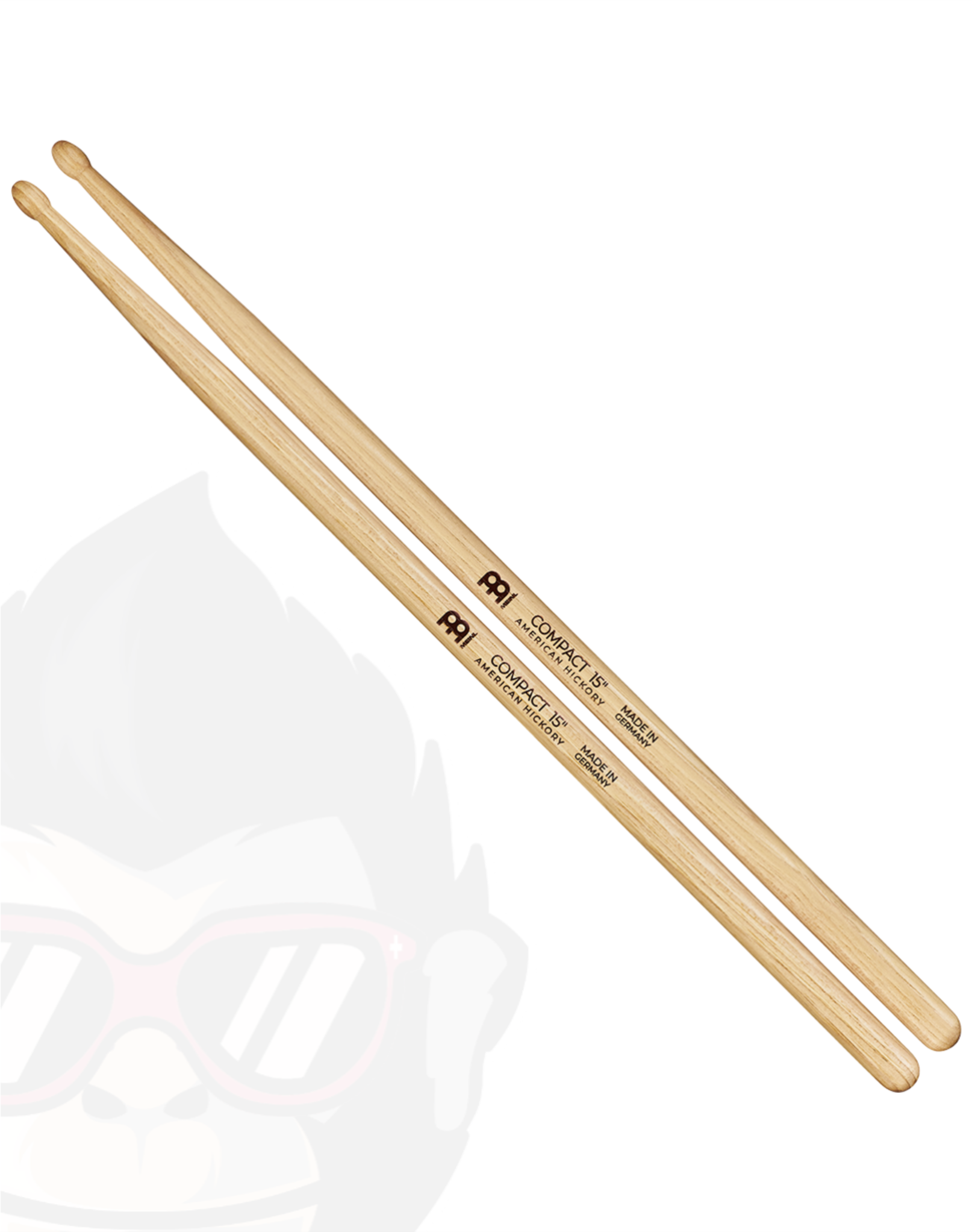 MEINL Compact Drum Sticks - American Hickory - 15" SB141